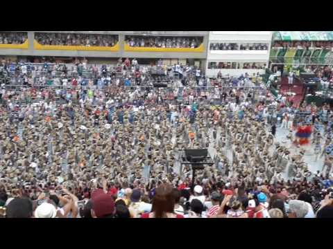 Apresentação da Bateria da Beija-flor 2017 - 1° módulo de jurados