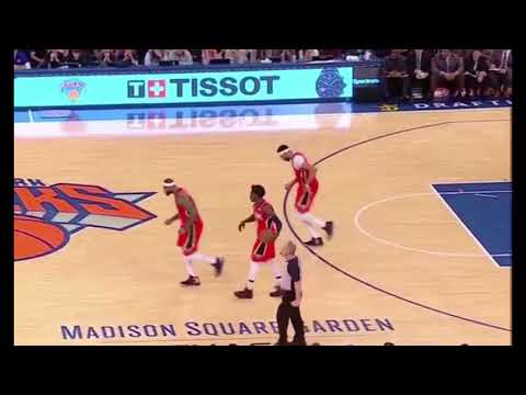 Demarcus cousin and Anthony Davis are in sync | pelicans vs Knicks
