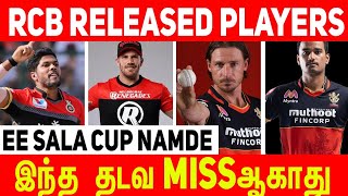RCB RELEASED PLAYERS || IPL 2021 || #Nettv4u