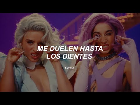 Camila Cabello, Maria Becerra - Hasta Los Dientes (Video Oficial + Letra/Lyrics)