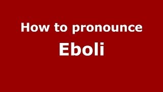 How to pronounce Eboli