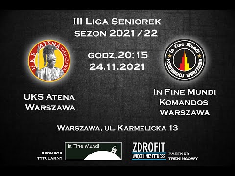 HIGHLIGHTS UKS Atena Warszawa vs In Fine Mundi Komandos Warszawa