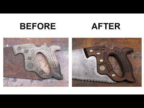 Disston Handsaw Restoration
