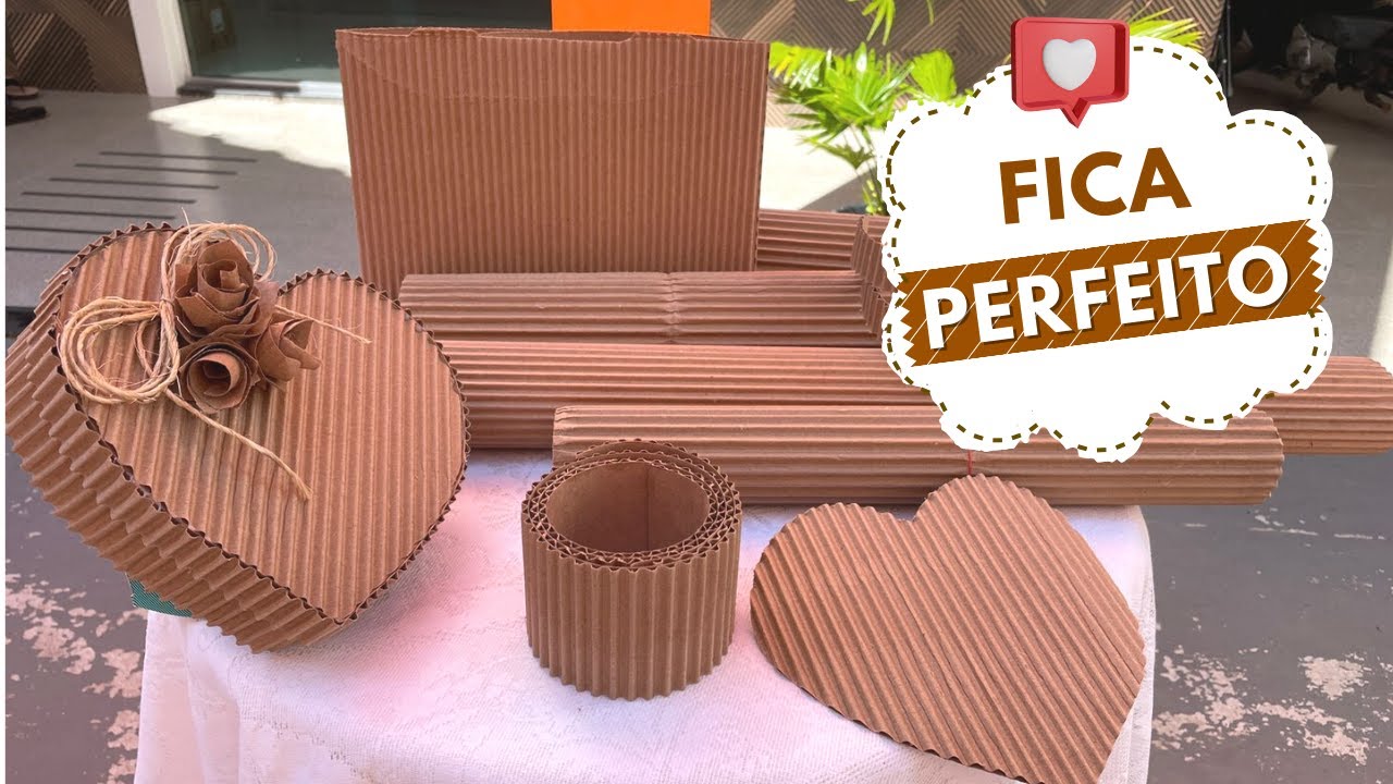 TÉCNICA SUPER FÁCIL PARA TRANSFORMAR O PAPELÃO