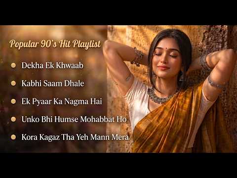 Popular 90s Hit Playlist | Dekha Ek Khawab/Kabhi Saam Dhale/Ek Pyaar Ka Nagma Hai/Unko Bhi || 2026