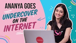 Ananya Panday reacts to trolls, leaves messages for Janhvi, Alia, Katrina | Ankhiyon Se | Undercover