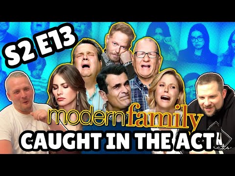 British Guys HILARIOUS Modern Family Reaction | Season 2 Episode 13 (Caught In The Act)