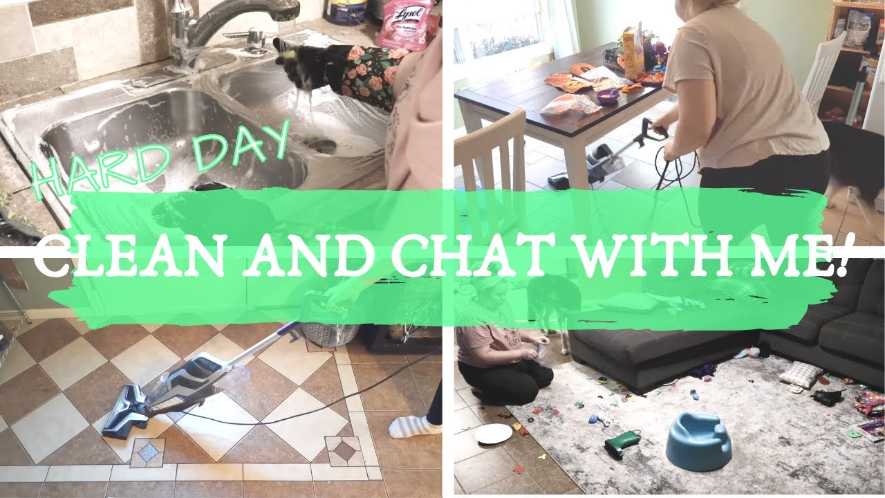Clean and Chat with me ! | Cleaning Motivation | Cleaning While Struggling