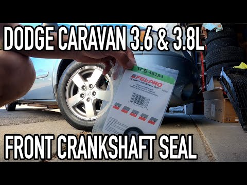 2001-2007 Dodge Caravan 3.8L – Front Crankshaft Seal Replacement