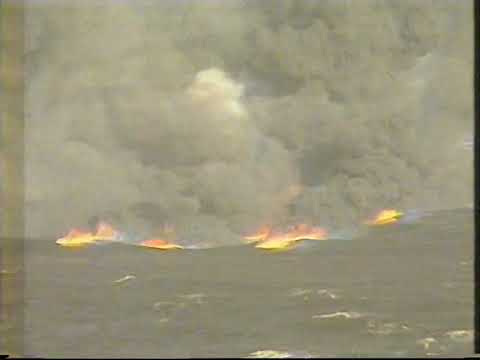 'The Aegean Sea' tanker disaster off the Galician coast of Spain. BBC News. December 1992