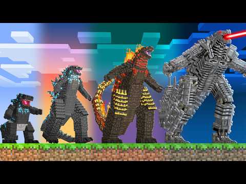 Upgrading GODZILLA Into a GOD In Minecraft
