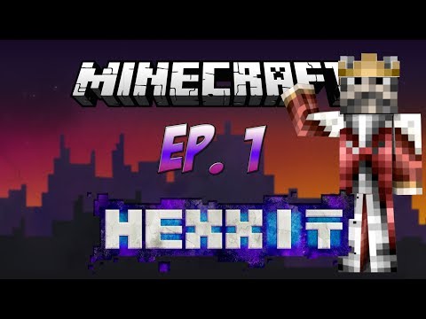 Minecraft Hexxit - Let's Play - Episode 1 ( Freaking Patterns )