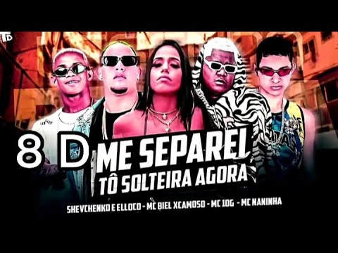 SHEVCHENKO E ELLOCO , MC BIEL XCAMOSO , MC DEZ G E MC NANINHA - ME SEPAREI (10G NO BEAT). ÁUDIO 8 D.