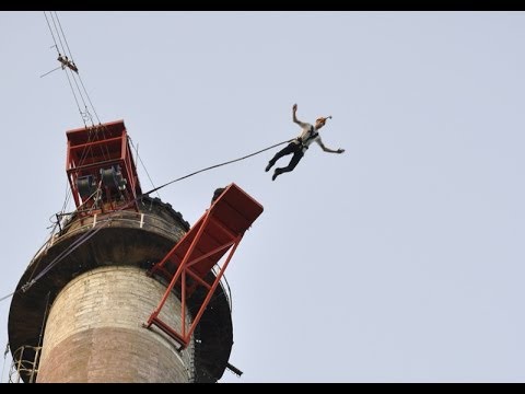 Skok z komina 110m (Jump from chimney)