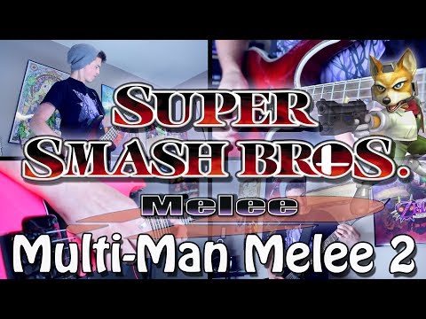 Multi-Man Melee 2 - Super Smash Bros Melee (Rock/Metal) Guitar Cover | Gabocarina96