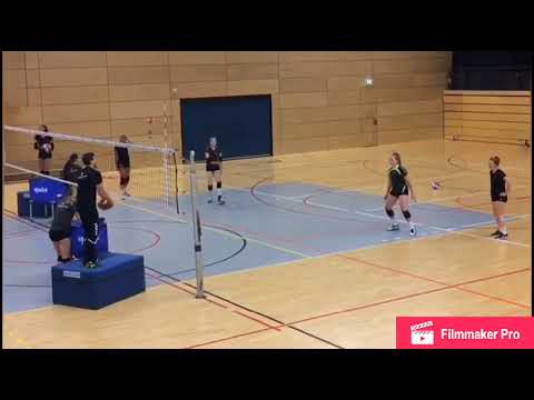 College Volleyball Recruit Video OverBoarder - Michelle van Leussen