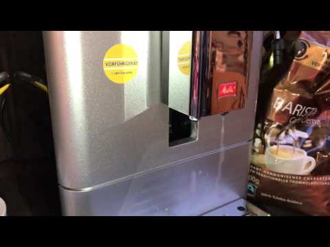 Melitta Caffeo Passione - Spülvorgang