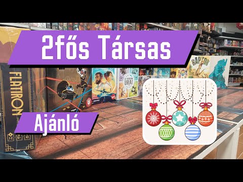 2fős Társasjáték ajánló 2025 Karácsony - PumiGame