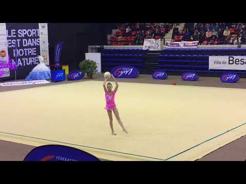 Jana Boucherba - Nat C 14/15 ans - France Besançon 2018