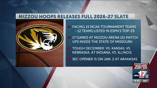 Mizzou hoops releases full 2026-27 slate