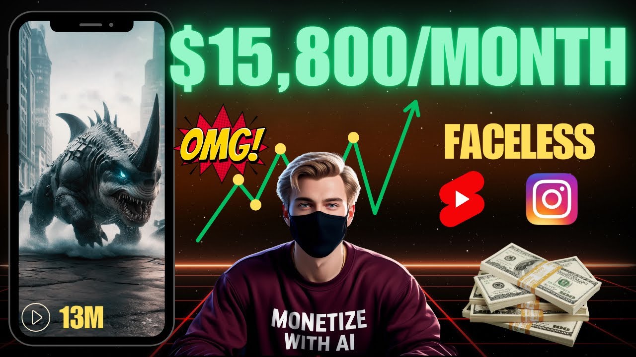 Making $15,800/Month With Faceless | How to Start | FREE Step-by Step Tutorial