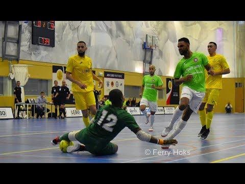 2018-05-05 Zaalvoetbal,Play Offs,Halve Finale, Wedstrijd 01,SV/Lebo-Hovocubo, hele wedstrijd