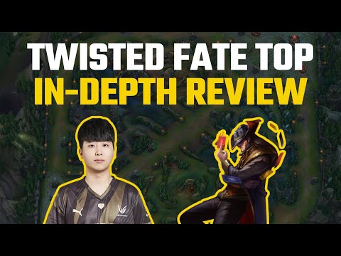 TWISTED FATE TOP | Kiin Twisted Fate In-Depth Review
