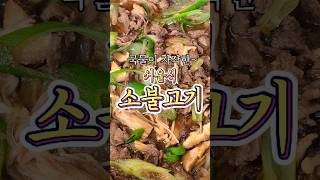 ์์ธ์ ์๋ถ๊ณ ๊ธฐ (Seoul-style Bulgogi)