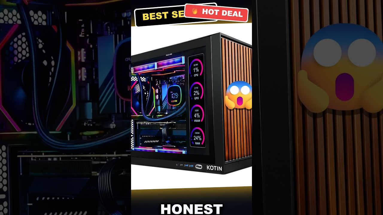 Honest Review: KOTIN Prebuilt Gaming PC RTX 5070 12GB Ryzen 7 9700X - 1440p 4K Gaming Desktop Comput