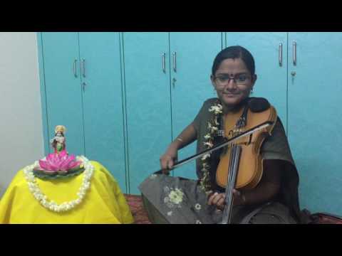 Kanikanum Neram Kamala Netrante - Violin - Devotional Song - Lakshmy Ganesh
