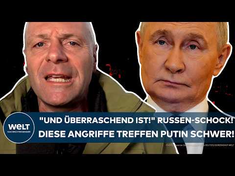 UKRAINE-KRIEG: "Und überraschend ist!" Russen-Schock! Diese Angriffe treffen Wladimir Putin schwer!