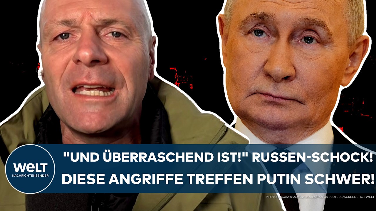 UKRAINE-KRIEG: "Und überraschend ist!" Russen-Schock! Diese Angriffe treffen Wladimir Putin schwer!