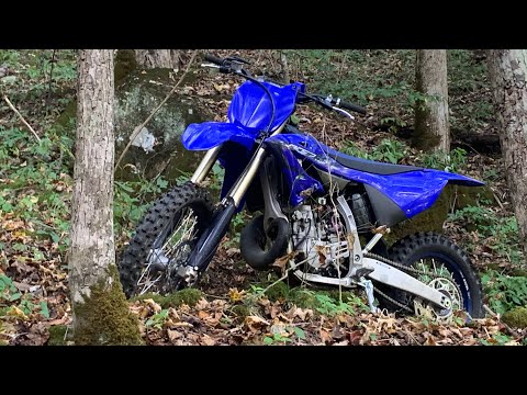 2023 YZ250x first ride - single track