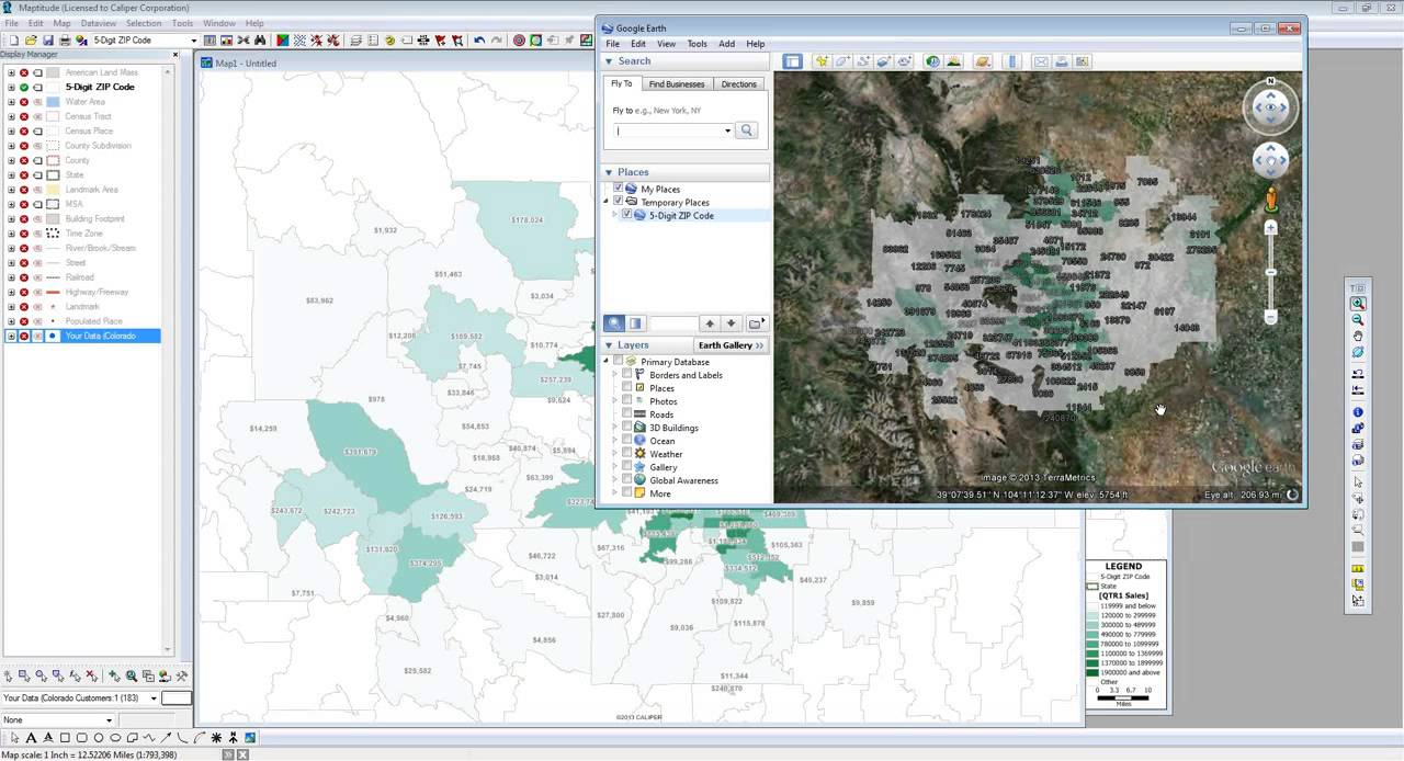 Introduction to Maptitude Mapping Software