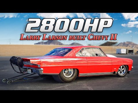 "There's NO WAY that car went that FAST that QUICKLY!" | Larry Larson built Chevy II