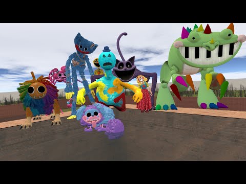 Escape Poppy Playtime 1, 2, 3 & 4 Compilation Nextbot Gmod 28