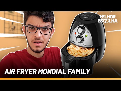 FRITADEIRA AIR FRYER MONDIAL FAMILY NAF-03I: IDEAL PARA PEQUENAS FAMÍLIAS | Vinicius Codes