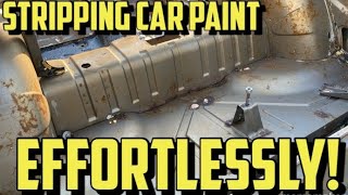 Stripping car paint…cheap, quick, and easy!