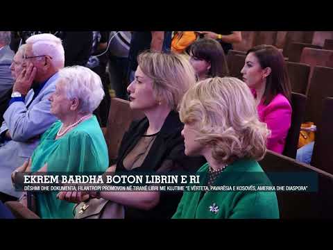 Dëshmi dhe dokumenta, filantropi promovon në Tiranë libri me kujtime “e vërteta, pavarësia e kosovës