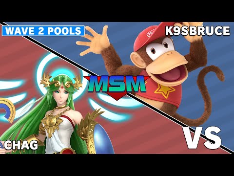 Offline MSM 240 - Cryme | Chag (Palutena) VS K9sbruce (Diddy Kong) Wave 2 Pools