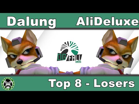 DGFall 16 - DaLung (Fox) Vs. AliDeluxe (Fox) - Top 8 Losers - Melee Singles
