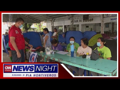 Mga evacuee sa Quezon city makakauwi na | News Night