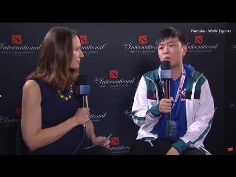 kpii Interview after Newbee sends IG into the lower bracket at ti7
