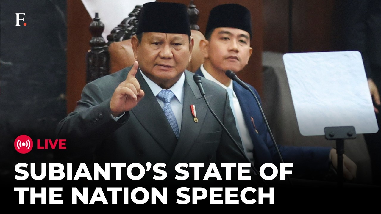 Prabowo Subianto LIVE: Indonesian President Takes Aim At State Owned Firms in Annual Address