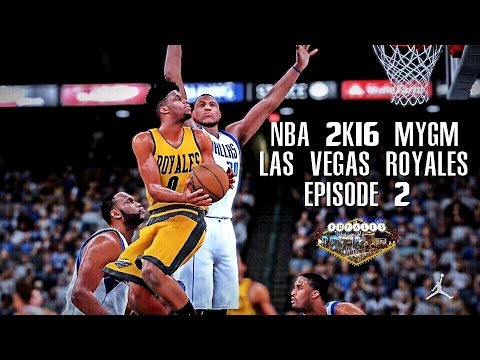 NBA 2K16 PS4 Las Vegas MYGM - Debut Game! (EP.2)