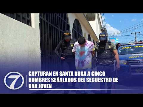 Capturan a cinco personas por secuestro y muerte de joven en Santa Rosa