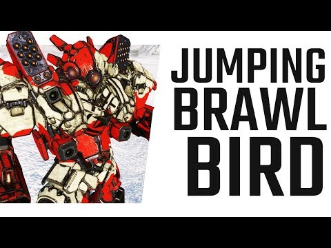 Jumping SRM Brawler Vapor Eagle - Mechwarrior Online The Daily Dose #736