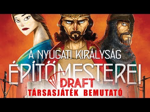 A Nyugati Királyság Építőmesterei társasjáték bemutató - :: DRAFT :: Társasjáték vlog