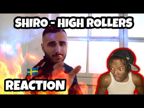 AMERICAN REACTS TO SWEDISH RAP! Shiro - High Rollers (ENGLISH SUBTITLES)