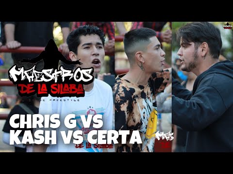 KASH vs CHRIS G vs CERTA - Octavos | Maestros de la Sílaba: Fecha Express